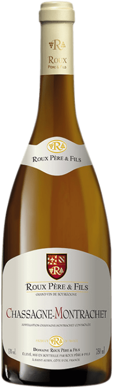 55,95 € Free Shipping | White wine Domaine Roux Aged A.O.C. Chassagne-Montrachet
