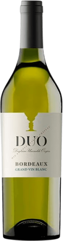 61,95 € Бесплатная доставка | Белое вино DUO Usarralde Ovejas Grand Vin Blanc A.O.C. Bordeaux