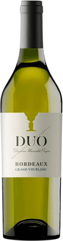 Envoi gratuit | Vin blanc DUO Usarralde Ovejas Grand Vin Blanc A.O.C. Bordeaux Bordeaux France Sauvignon Gris 75 cl