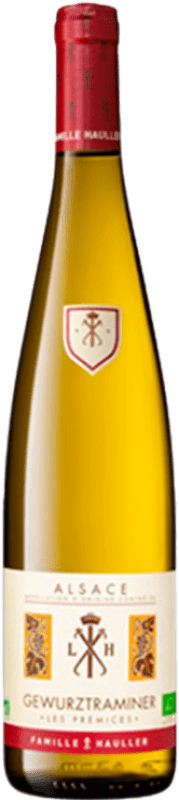 Envío gratis | Vino blanco Hauller Les Prémices A.O.C. Alsace Alsace Francia Gewürztraminer Ecológico 75 cl