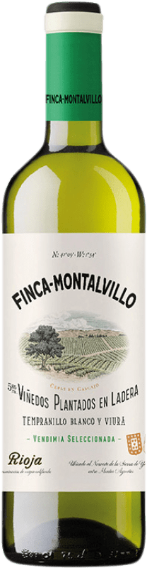 6,95 € Envío gratis | Vino Blanco Finca Montalvillo D.O.Ca. Rioja