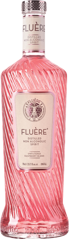 Envío gratis | Licores Fluère Raspberry Países Bajos 70 cl Sin Alcohol