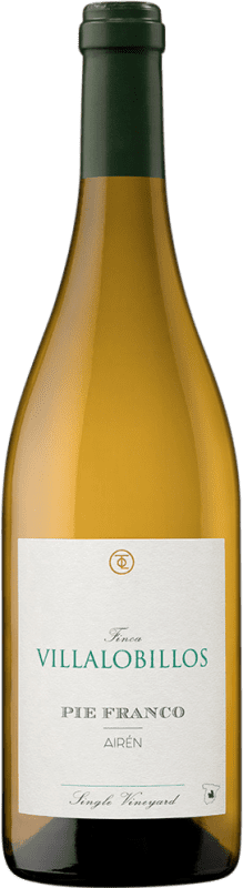 Free Shipping | White Wine García de Lara Finca Villalobillos Pie Franco I.G.P. Vino de la Tierra de Castilla Castilla la Mancha Spain Airén 75 cl