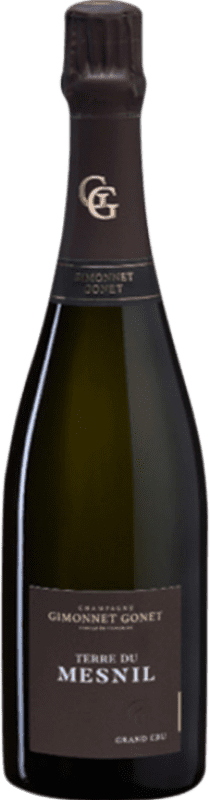 Kostenloser Versand | Weißer Sekt Gimonnet Gonet Terres du Mesnil Grand Cru Grosse Lage, Millésimé, Blanc de Blancs A.O.C. Champagne Champagner Frankreich Chardonnay 75 cl