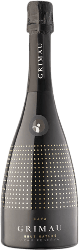 27,95 € Spedizione Gratuita | Spumante Bianco Grimau Brut Nature Gran Riserva D.O. Cava