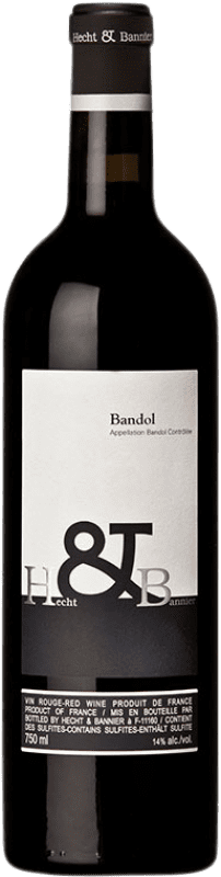 Free Shipping | Red wine Hecht & Bannier A.O.C. Bandol Provence France Grenache, Mourvèdre, Cinsault 75 cl