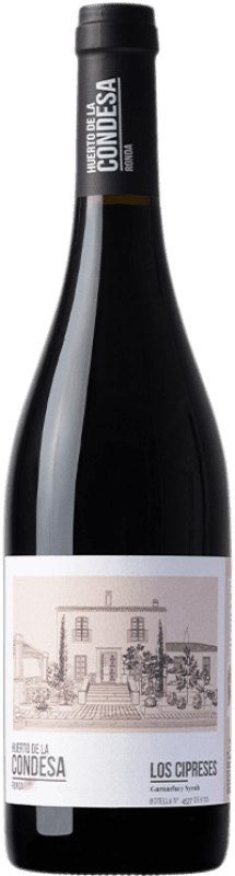 19,95 € | Красное вино Huerto de la Condesa Los Cipreses D.O. Sierras de Málaga Андалусия Испания Syrah, Grenache 75 cl