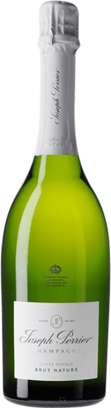 63,95 € | Espumoso blanco Joseph Perrier Cuvée Royale Brut Nature A.O.C. Champagne Champagne Francia Pinot Negro, Chardonnay, Pinot Meunier 75 cl
