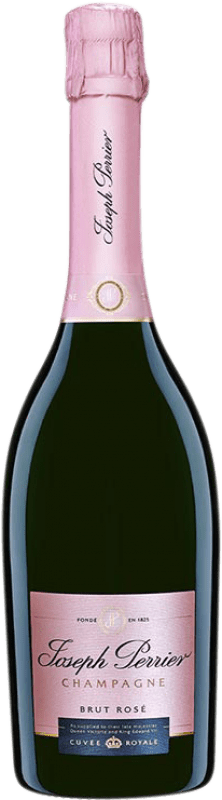 69,95 € | Rosé Sekt Joseph Perrier Cuvée Royale Rosé A.O.C. Champagne Champagner Frankreich Pinot Schwarz, Chardonnay, Pinot Meunier 75 cl