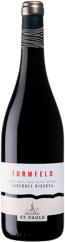 免费送货 | 红酒 St. Pauls Turmfeld 预订 D.O.C. Alto Adige 上阿迪杰 意大利 Cabernet Sauvignon 75 cl