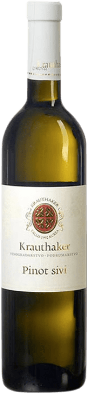 Envio grátis | Vinho branco Krauthaker Kutjevo Croácia Pinot Cinza 75 cl