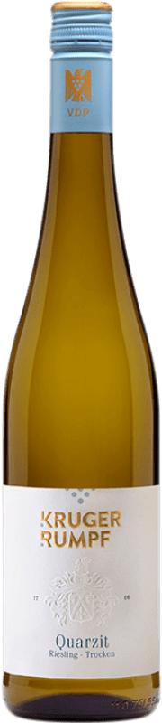 送料無料 | 白ワイン Kruger Rumpf Quarzit Trocken — 辛口 ドイツ Riesling — リースリング 75 cl
