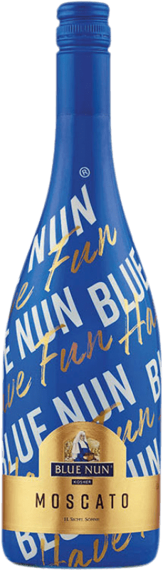 Бесплатная доставка | Белое вино Langguth Blue Nun Германия Muscat 75 cl