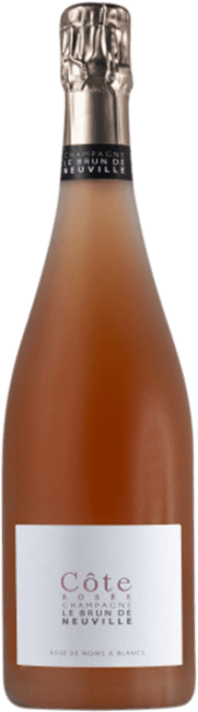 43,95 € | Розовое игристое Le Brun de Neuville Côte Rosée A.O.C. Champagne шампанское Франция Pinot Black, Chardonnay 75 cl