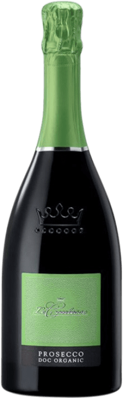 Envoi gratuit | Blanc mousseux Le Contesse Organic D.O.C. Prosecco Italie Glera 75 cl