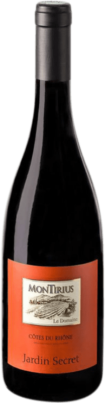 Free Shipping | Red wine Le Domaine Montirius Jardin Secret A.O.C. Côtes du Rhône Rhône France Grenache 75 cl