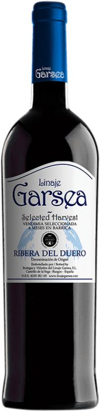 Free Shipping | Red wine Linaje Garsea Vendimia Seleccionada D.O. Ribera del Duero Castilla y León Spain Tempranillo 75 cl