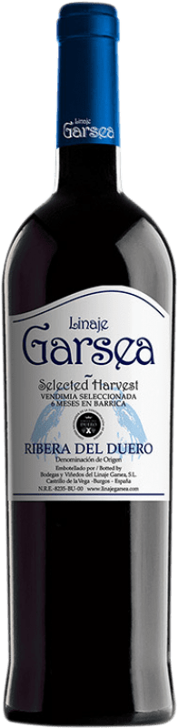 Spedizione Gratuita | Vino rosso Linaje Garsea Vendimia Seleccionada D.O. Ribera del Duero Castilla y León Spagna Tempranillo 75 cl