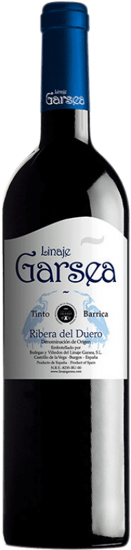 Free Shipping | Red Wine Linaje Garsea Oak D.O. Ribera del Duero Castilla y León Spain Tempranillo 75 cl