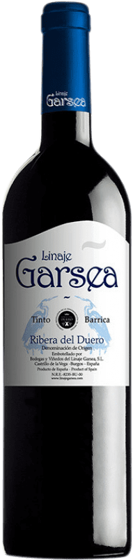 8,95 € | Red wine Linaje Garsea Tinto Oak D.O. Ribera del Duero Castilla y León Spain Tempranillo 75 cl