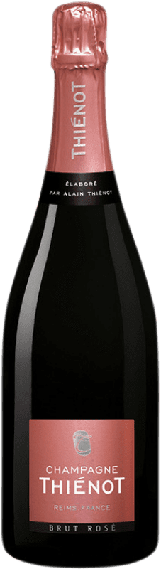 Envoi gratuit | Vin Mousseux Rosé Thiénot Brut Rosé A.O.C. Champagne Champagne France Pinot Noir, Chardonnay, Pinot Meunier 75 cl