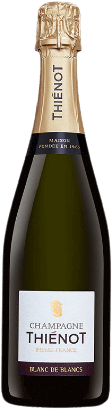 Бесплатная доставка | Белое игристое Thiénot Blanc de Blancs A.O.C. Champagne шампанское Франция Chardonnay 75 cl