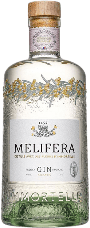 Envio grátis | Genever Gin Melifera França 70 cl