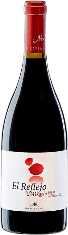 Free Shipping | Red wine Micaela Rubio El Reflejo de Mikaela I.G.P. Vino de la Tierra de Castilla Castilla la Mancha Spain Bobal 75 cl