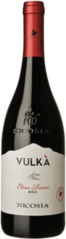 送料無料 | 赤ワイン Nicosia Vulká Rosso D.O.C. Etna シチリア島 イタリア Nerello Mascalese, Nerello Cappuccio 75 cl