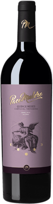 Free Shipping | Red wine Paco Mulero 15 Meses D.O. Almansa Castilla la Mancha Spain Grenache Tintorera 75 cl