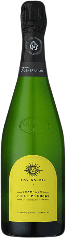 Бесплатная доставка | Белое игристое Philippe Gonet Roy Soleil Grand Cru Blanc de Blancs A.O.C. Champagne шампанское Франция Chardonnay 75 cl