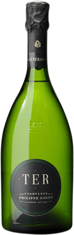 Envio grátis | Espumante branco Philippe Gonet Ter Noir A.O.C. Champagne Champagne França Pinot Preto, Chardonnay, Pinot Meunier 75 cl