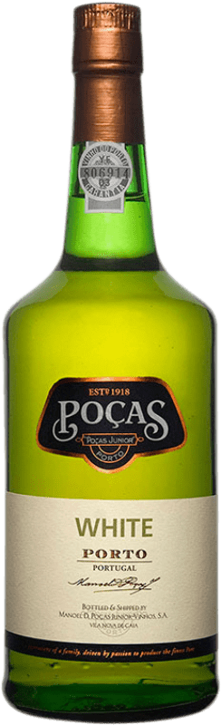 送料無料 | 強化ワイン Poças Júnior White I.G. Porto ポルト ポルトガル Malvasía, Códega, Rabigato, Viosinho 75 cl