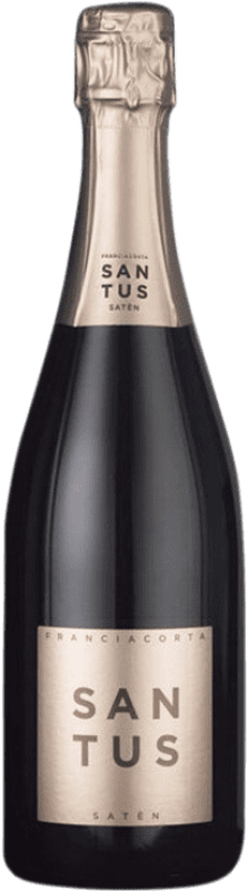 Envoi gratuit | Vin Mousseux Blanc Santus Satèn D.O.C.G. Franciacorta Lombardia Italie Chardonnay 75 cl