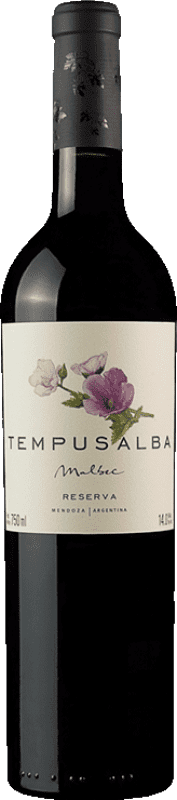 Бесплатная доставка | Красное вино Tempus Alba Резерва I.G. Mendoza Мендоса Аргентина Malbec — Мальбек 75 cl