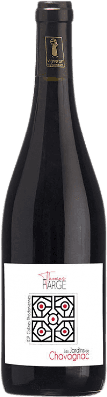 Free Shipping | Red wine Thomas Farge Les Jardins de Chavagnac I.G.P. Collines Rhodaniennes France Syrah 75 cl