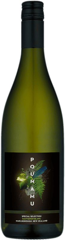 Free Shipping | White wine Vinultra Pounamu Special Selection I.G. Marlborough Marlborough New Zealand Sauvignon White 75 cl