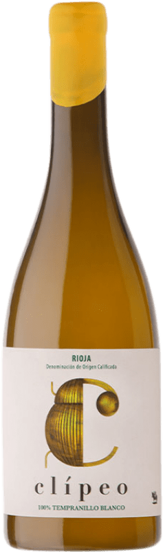 Free Shipping | White wine Vitis Clípeo D.O.Ca. Rioja The Rioja Spain Tempranillo White 75 cl