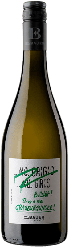 13,95 € | Weißwein Emil Bauer Bullshit Q.b.A. Pfälz Rheinhessen Deutschland Pinot Gris — Grauburgunder 75 cl