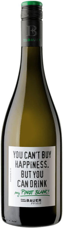 19,95 € Envio grátis | Vinho Branco Emil Bauer Happy Q.b.A. Pfälz