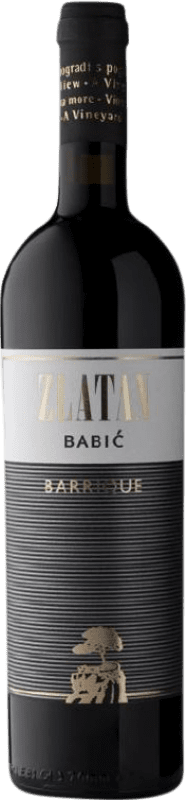 Free Shipping | Red wine Zlatan Otok Babić Barrique Srednja I Južna Dalmacija Croatia 75 cl