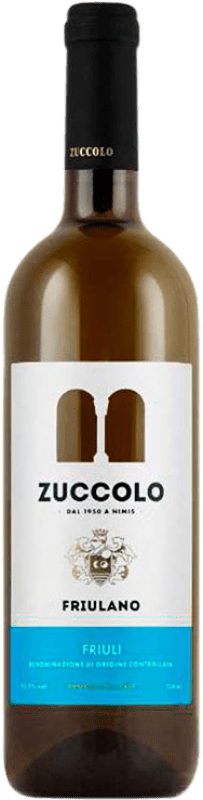 Kostenloser Versand | Weißwein Zuccolo D.O.C. Friuli Friaul-Julisch Venetien Italien Friulano 75 cl