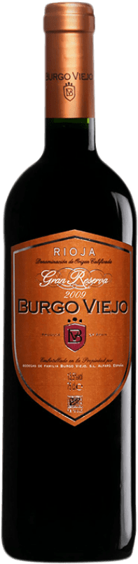 Free Shipping | Red wine Burgo Viejo Grand Reserve D.O.Ca. Rioja The Rioja Spain Tempranillo 75 cl