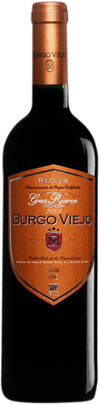 19,95 € Free Shipping | Red Wine Burgo Viejo Grand Reserve — Long Barrel-Aged D.O.Ca. Rioja