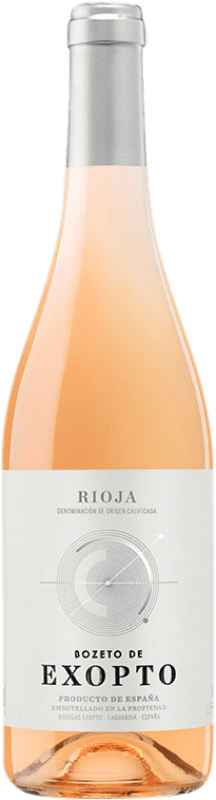15,95 € Envío gratis | Vino Rosado Exopto Bozeto D.O.Ca. Rioja