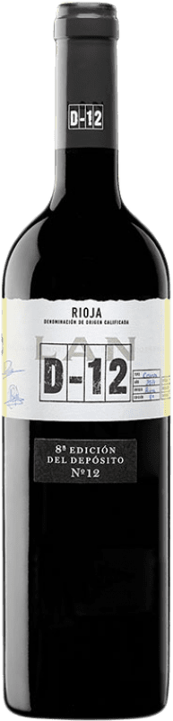 12,95 € | Rotwein Lan D12 D.O.Ca. Rioja Baskenland Spanien Tempranillo 75 cl