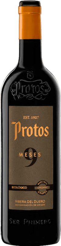 18,95 € Бесплатная доставка | Красное вино Protos 9 Meses Ecológico D.O. Ribera del Duero Органический