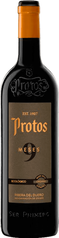 17,95 € | Vinho tinto Protos 9 Meses Ecológico D.O. Ribera del Duero Castela e Leão Espanha Tempranillo 75 cl