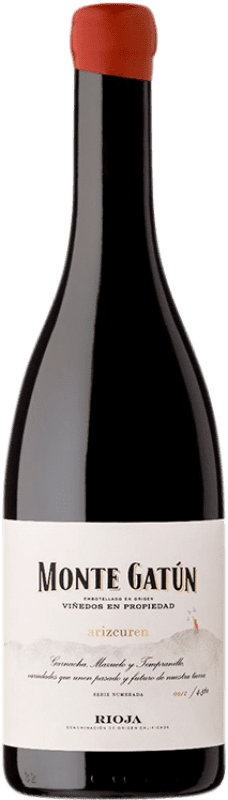23,95 € | 红酒 Arizcuren Monte Gatún D.O.Ca. Rioja 拉里奥哈 西班牙 Tempranillo, Grenache, Mazuelo 75 cl