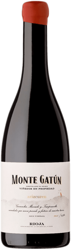 Free Shipping | Red Wine Arizcuren Monte Gatún D.O.Ca. Rioja The Rioja Spain Tempranillo, Garnacha — Grenache, Mazuelo 75 cl